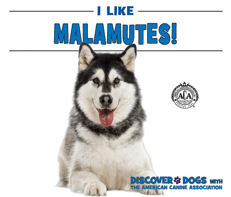 I Like Malamutes!