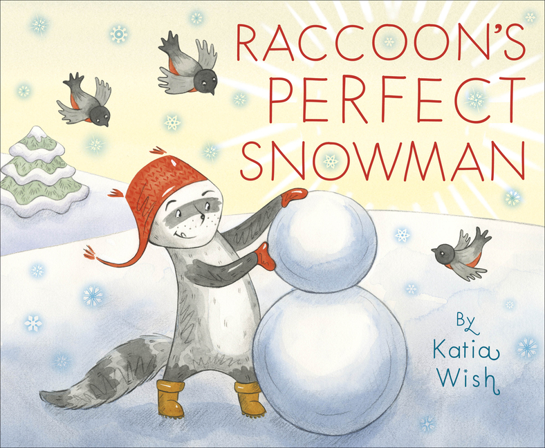 Raccoon's Perfect Snowman