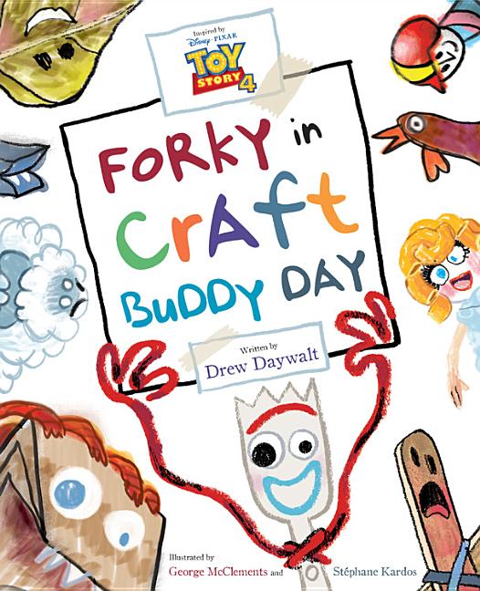 Forky in Craft Buddy Day