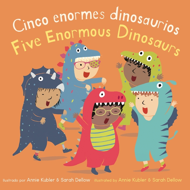 Cinco pequeños dinosaurios / Five Enormous Dinosaurs