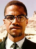 Photo of Malcolm X